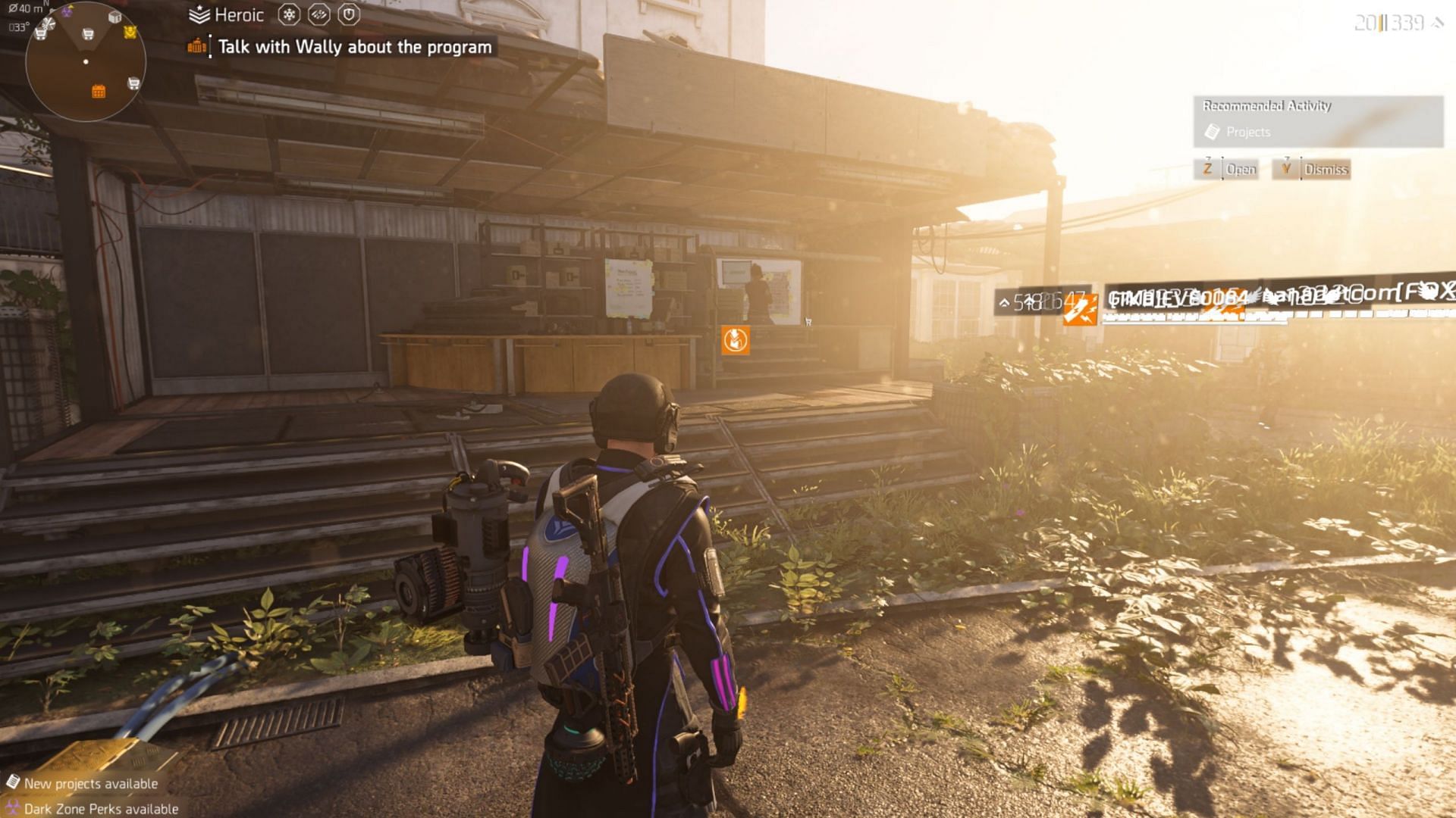 Vendor location in the White House of The Division 2 (Image via Ubisoft)